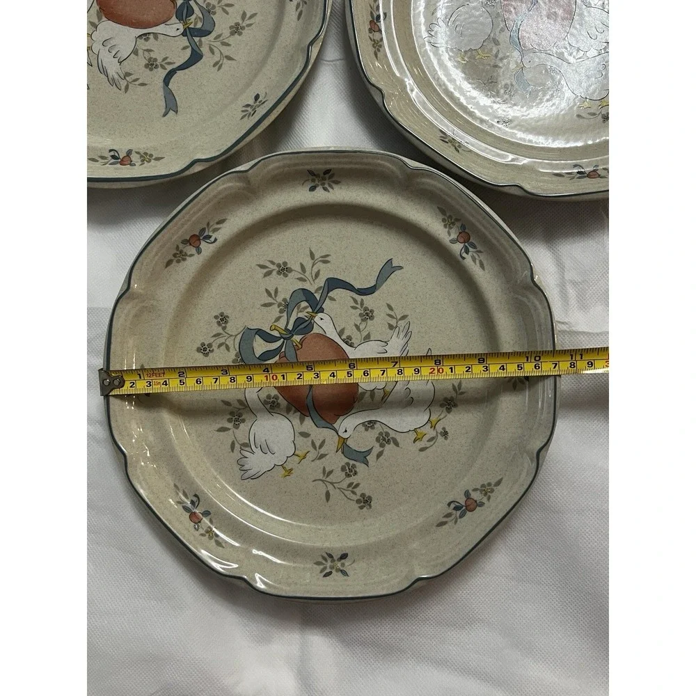 Vtg International Marmalade Stoneware 25 Pieces Goose Cottagecore Country
